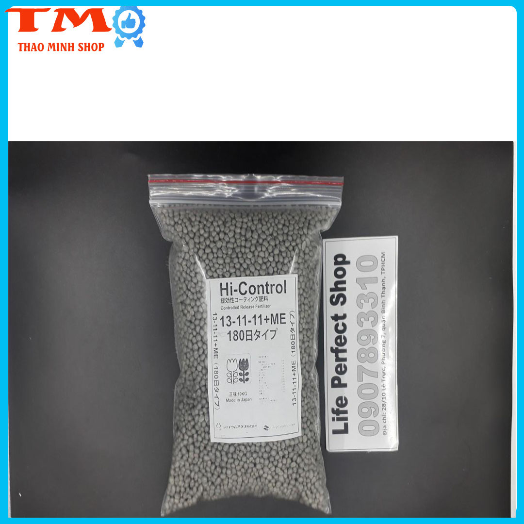 Phân tan chậm cho Lan Nhật Bản NPK 14-13-13 Tan chậm 180 ngày