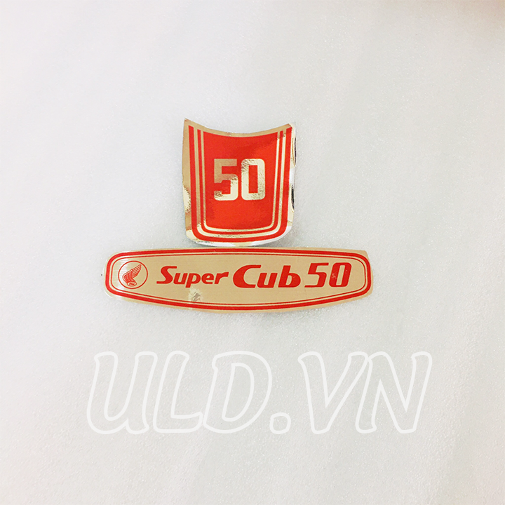 TEM MẶT NẠ VÀ THÙNG XĂNG CUB 78
