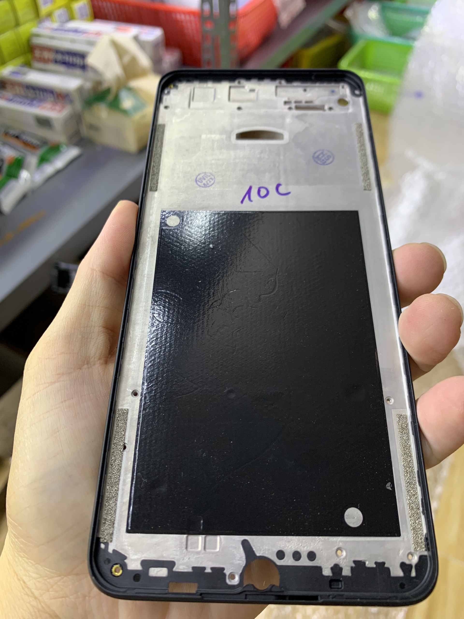 Khung xương,benzen đỡ màn hình zin redmi 10c