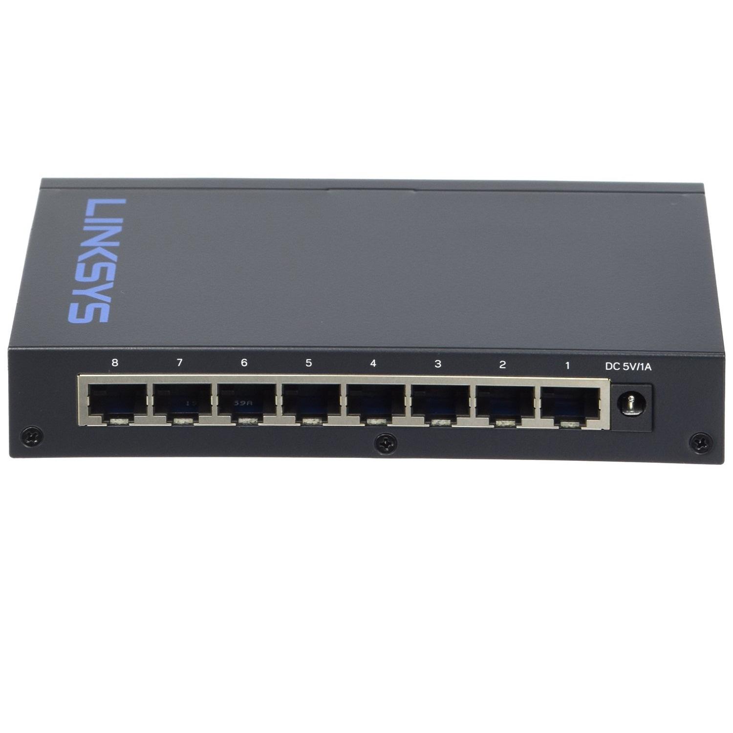 [HCM]Thiết bị chia mạng Linksys LGS108