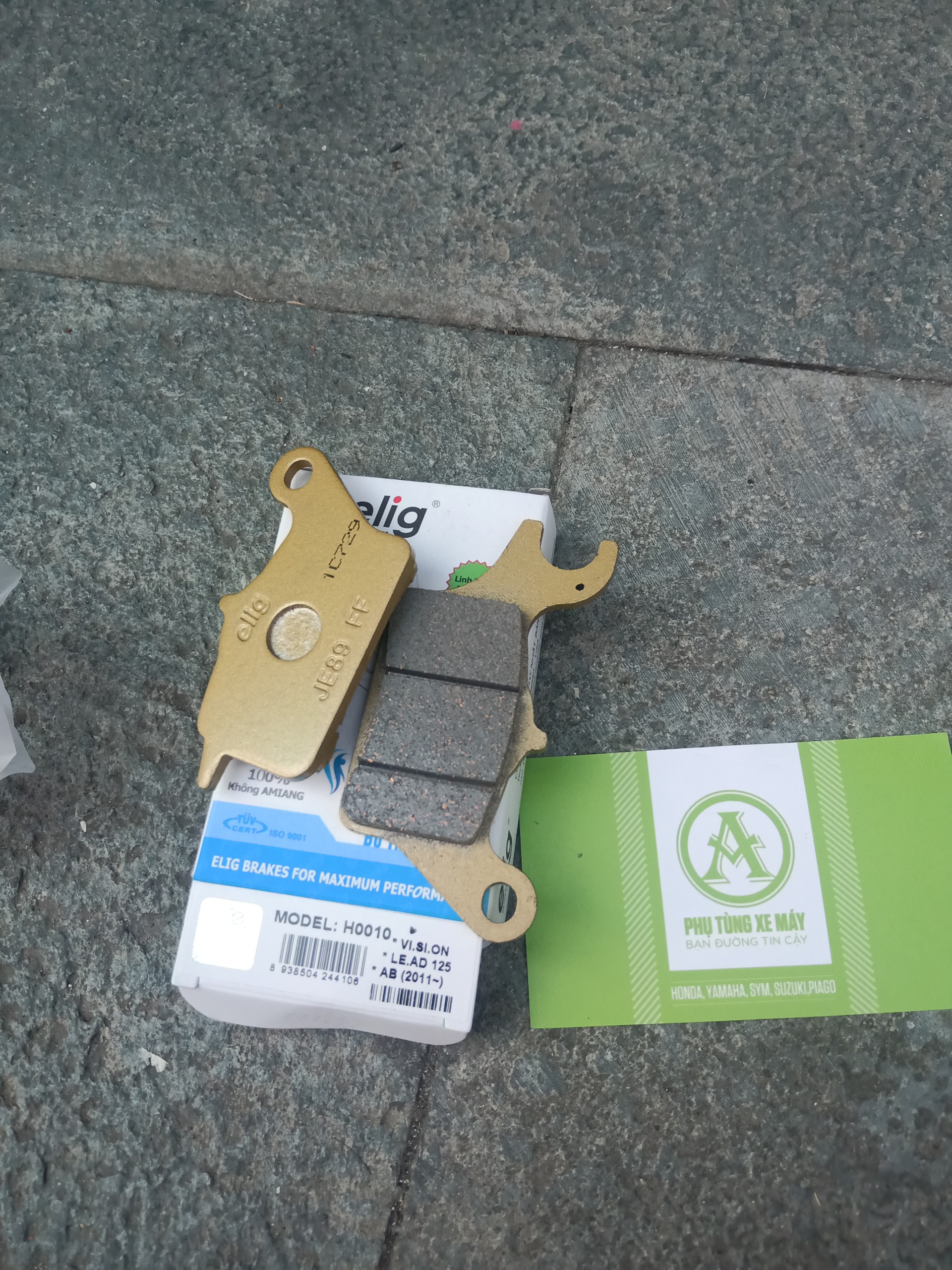 Má bố Lead 125, AB 125, Vision Elig (phanh thắng đĩa Air Blade AirBlade 125 xe máy Honda)