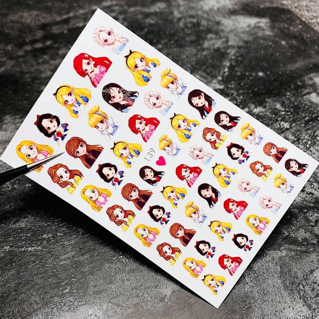 Stick công chúa siêu HOT mẫu dán móng 2021