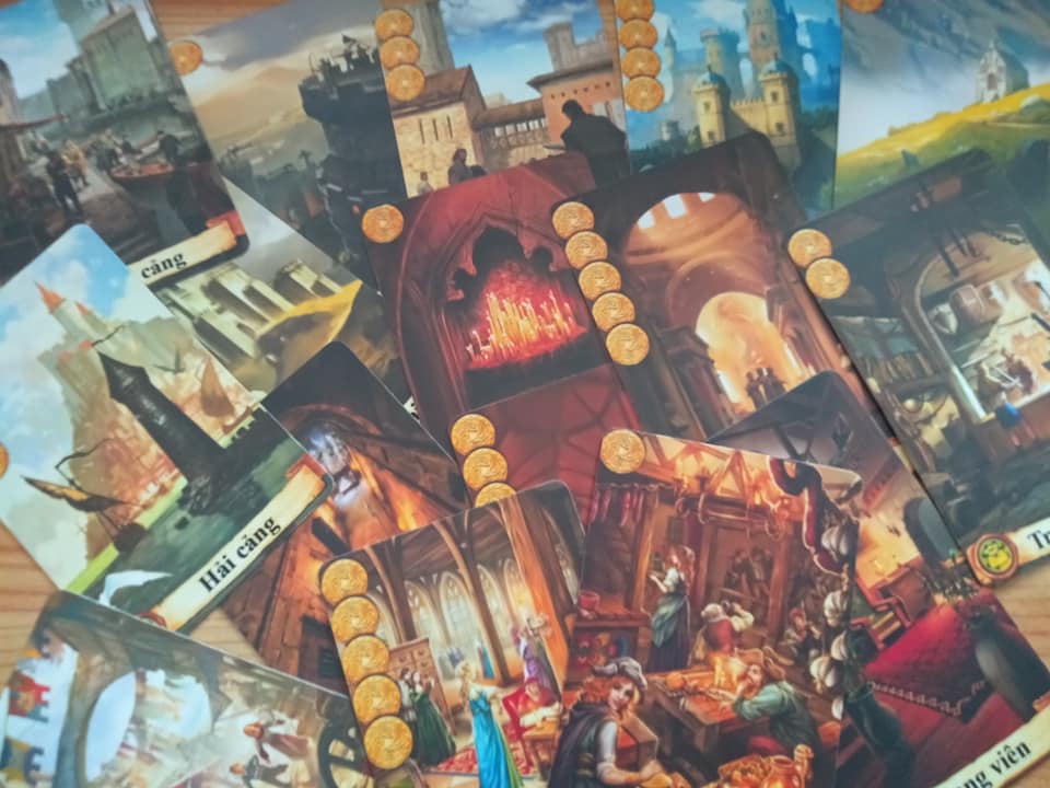 TRÒ CHƠI BOARDGAME CITADELS - THÀNH PHỐ TRUNG CỔ