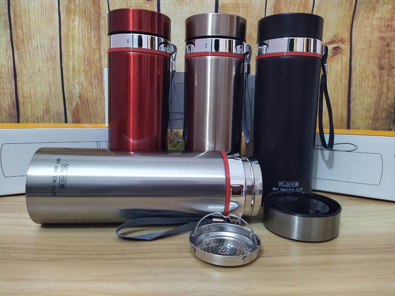 Bình giữ nhiệt inox Thái Lan 1000ml
