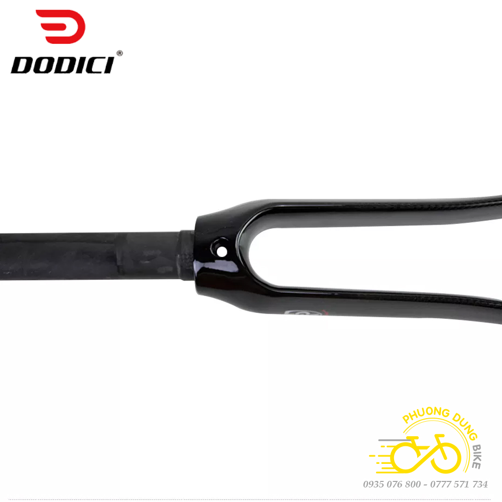 Phuộc (Fork) xe đạp đua Carbon T800 DODICI 700C