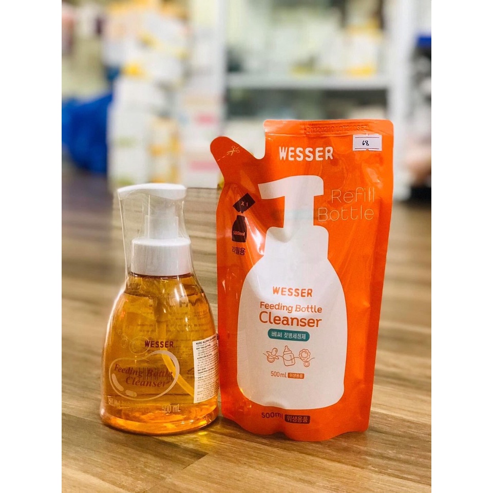 Nước rửa bình Wesser