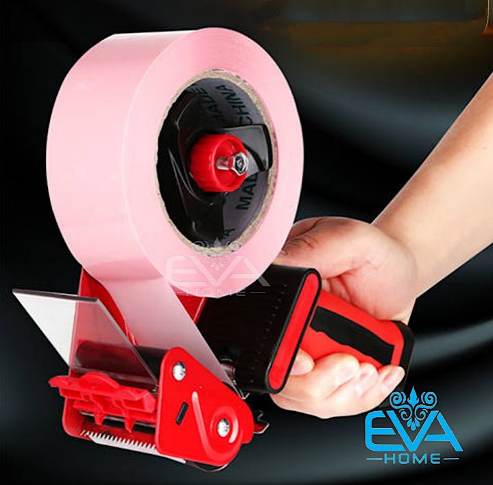 Dụng Cụ Cắt Băng Keo Tay Cầm Có Nắp Đậy Lưỡi Dao An Toàn Và Gạt Vuốt Tiện Dụng 5 Cm M2563