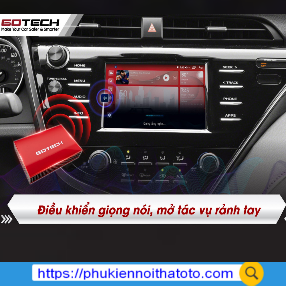 ANDROID BOX GOTECH GB8 + Vietmap live 2 năm