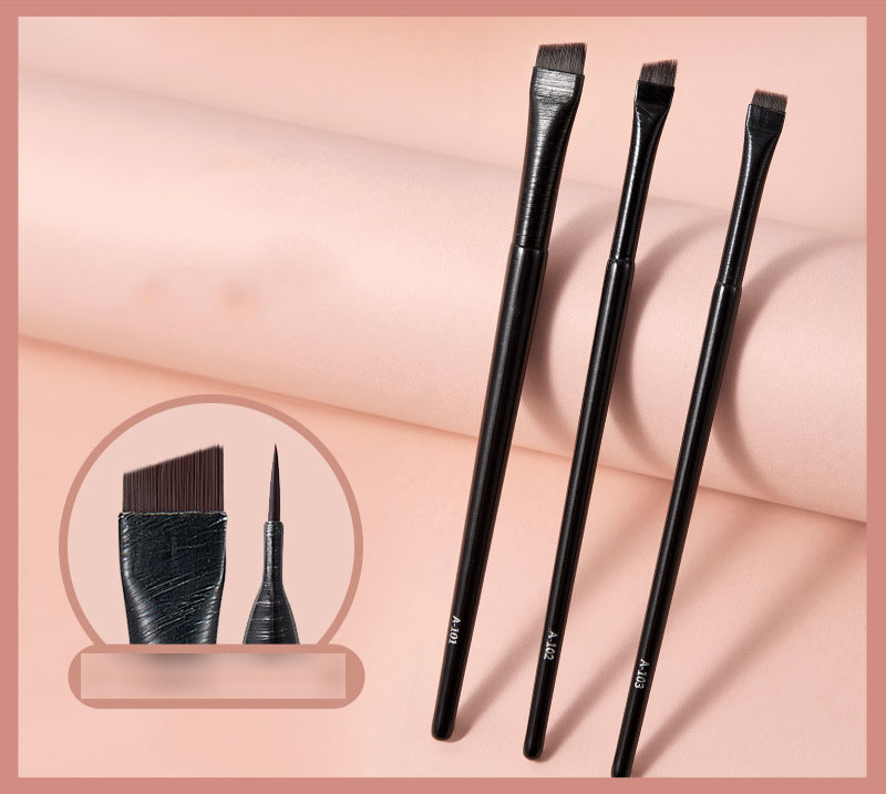 Cọ tém lông mày, cọ kẻ mắt eyeliner Gecomo