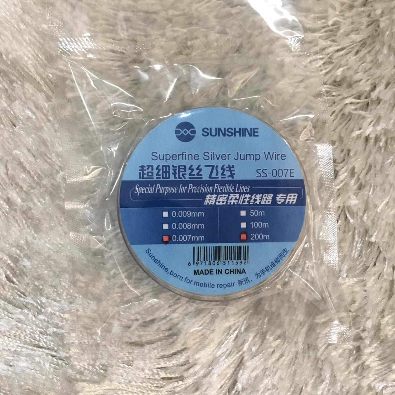 Dây bạc siêu mịn câu home hiệu sunshine SS-007E