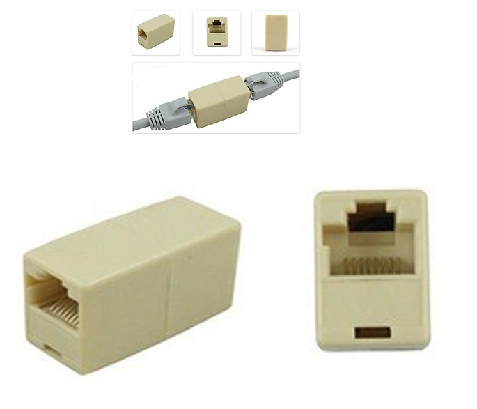 Cầu nối dây mạng RJ45 (Trắng)
