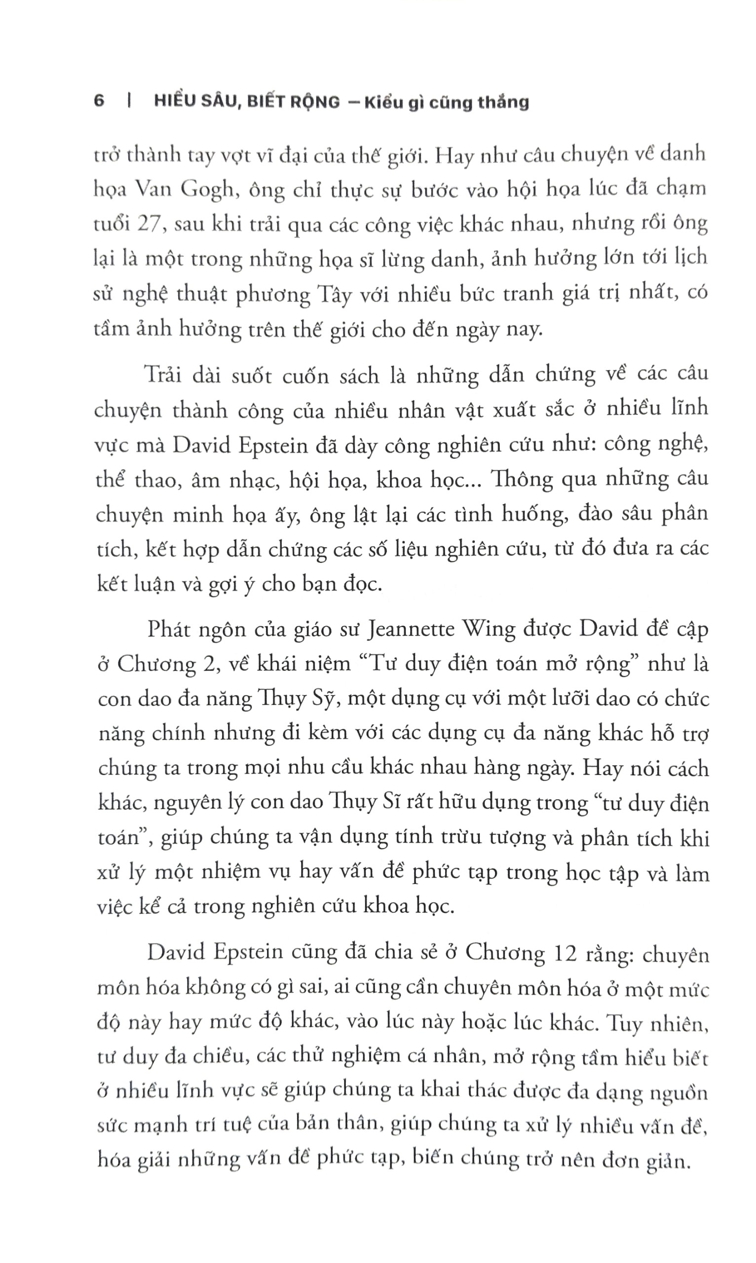 Sách - Range - Hiểu Sâu, Biết Rộng Kiểu Gì Cũng Thắng