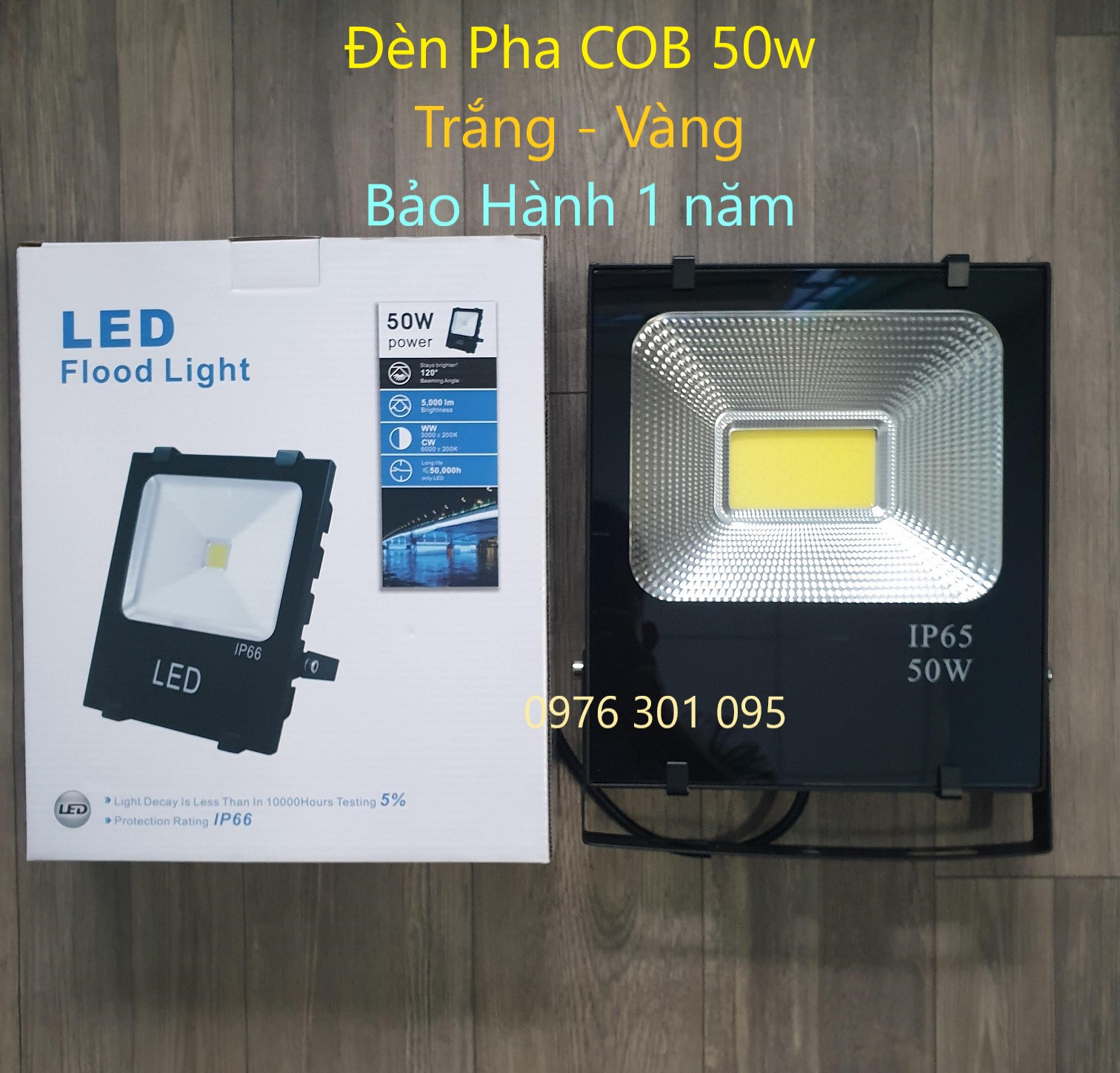 Đèn Pha Led 50W [Cob]