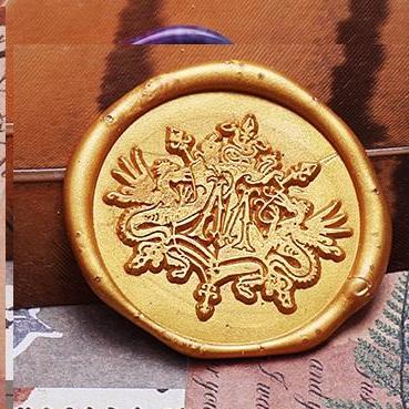 [HCM]Con Dấu Sáp Niêm Phong Harry Potter Sealing Stamp (tằng kèm sealing nến)