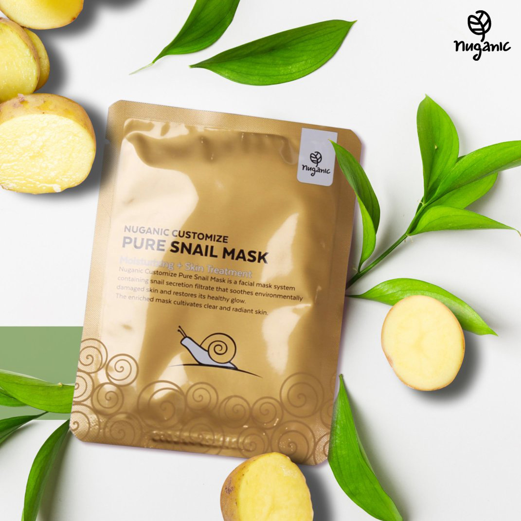 [Chính hãng] Mặt nạ Nuganic Customize Pure Snail Mask