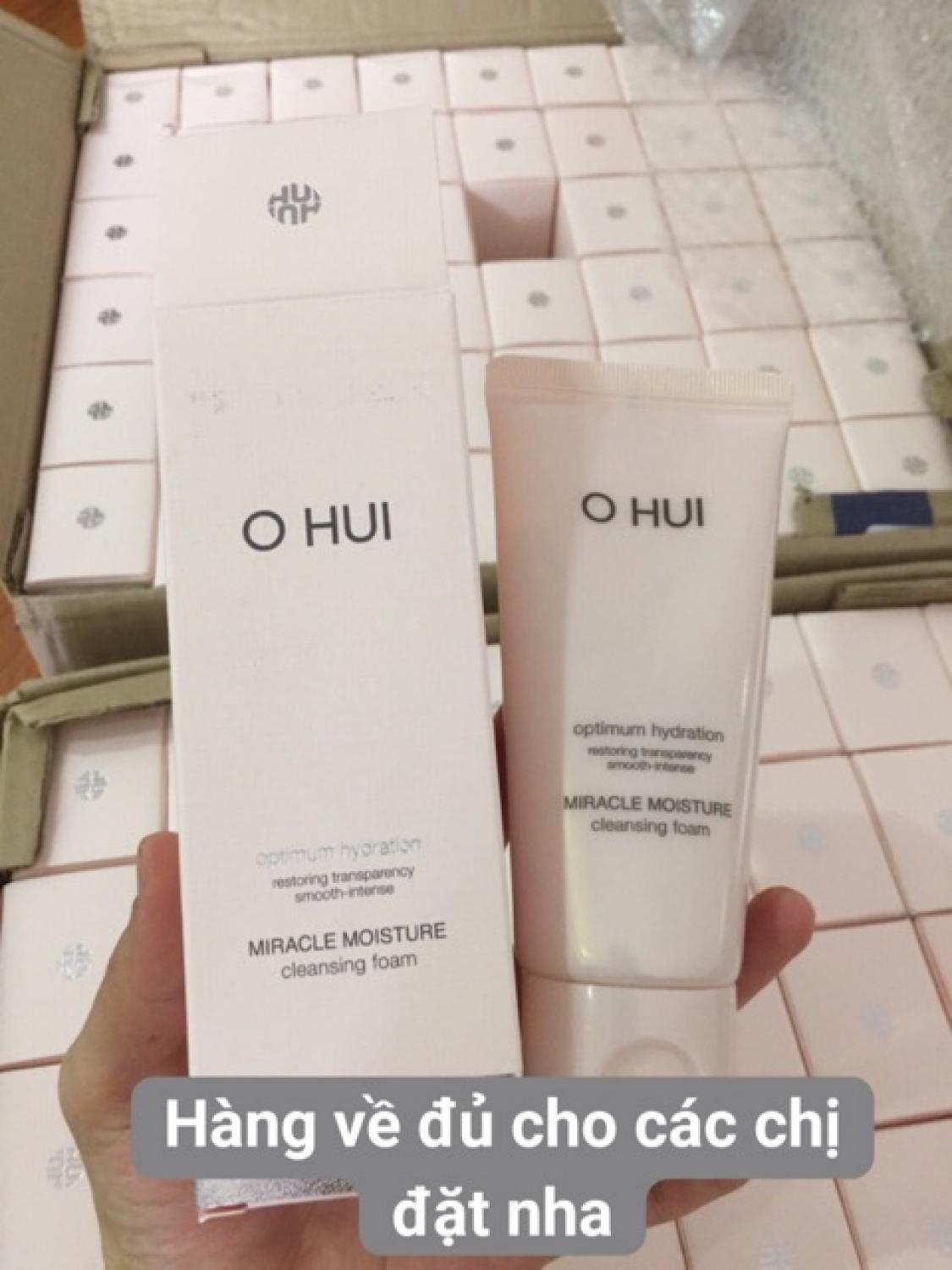 SỮA RỬA MẶT OHUI HỒNG 80ml