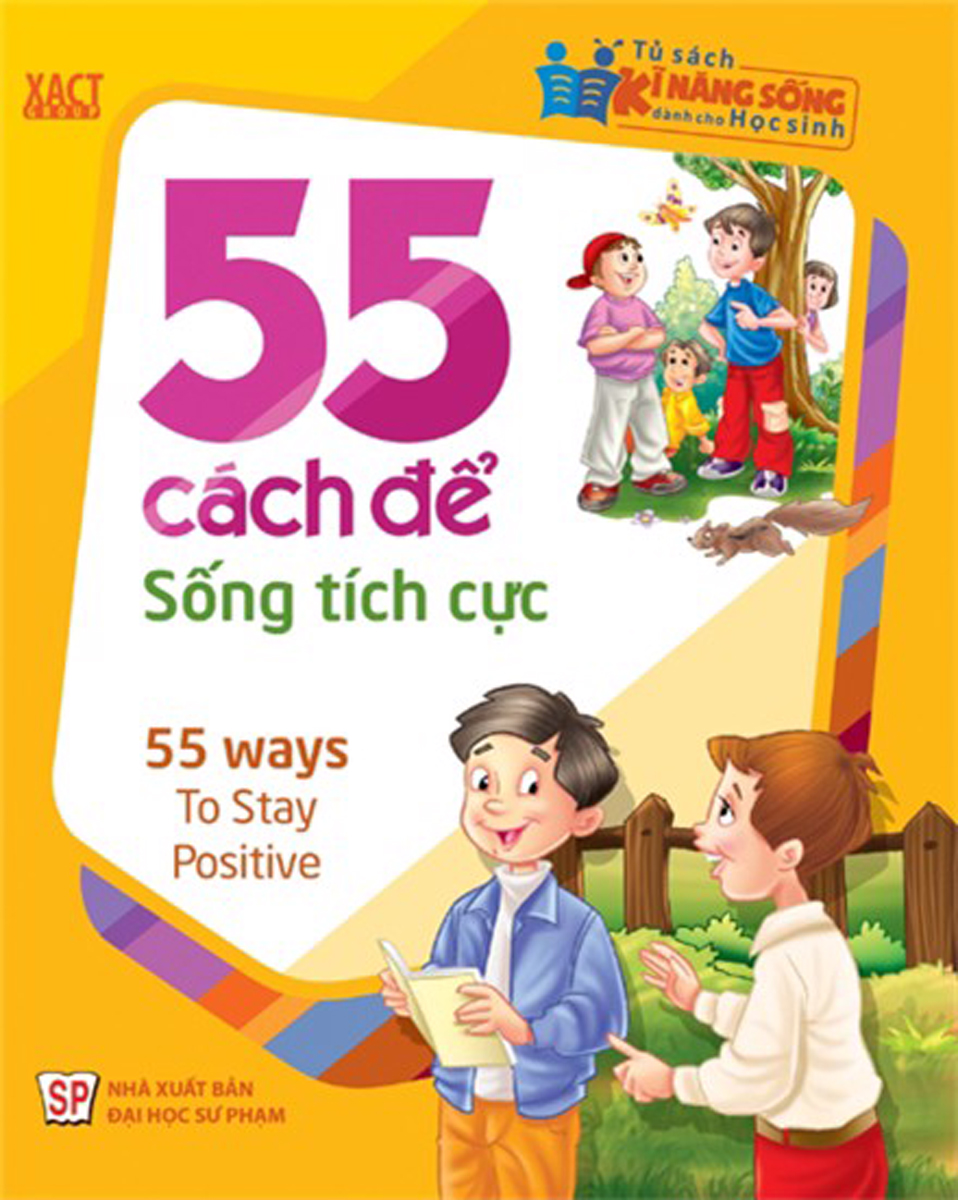 Sách 55 cách để sống tích cực - newshop
