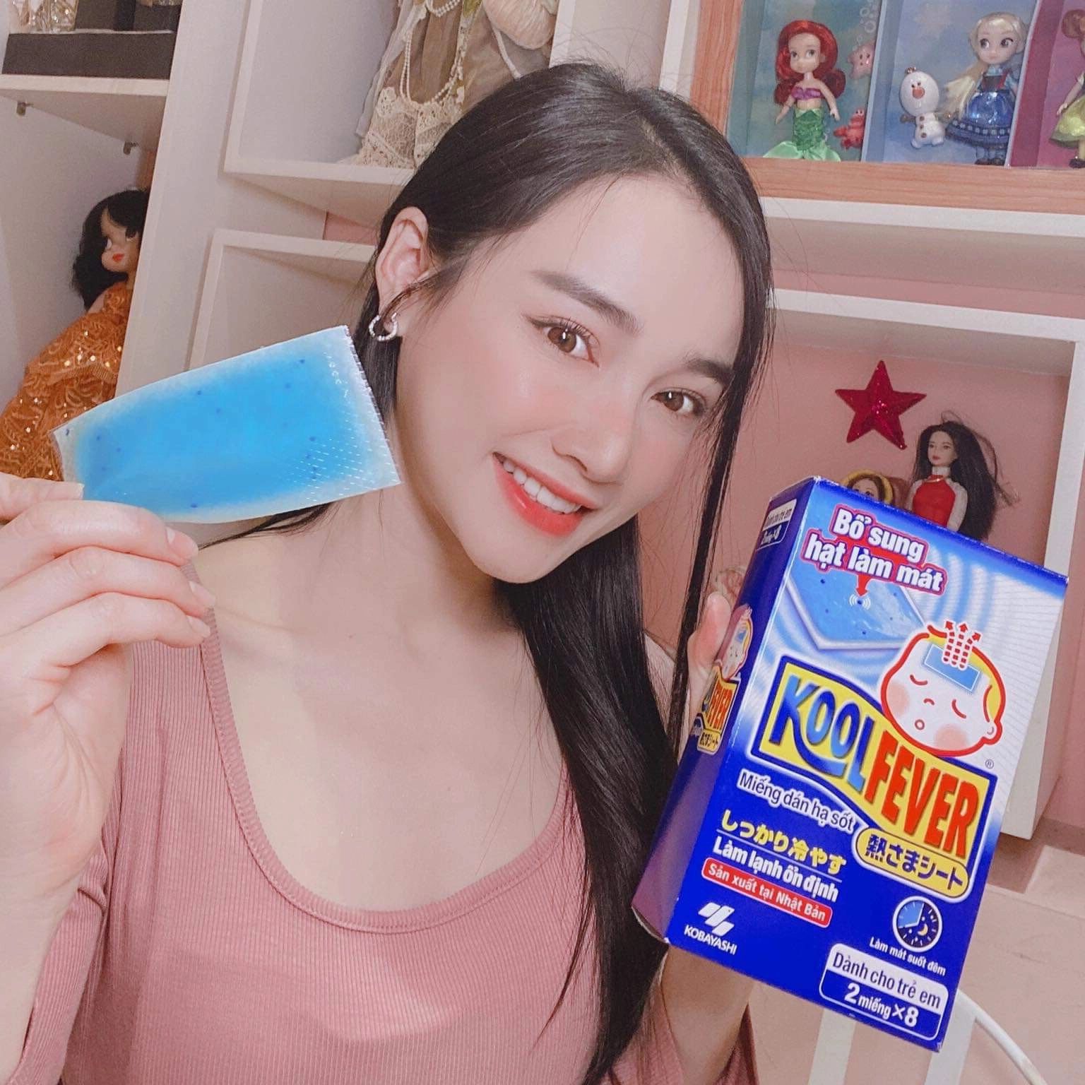 Miếng dán hạ sốt Koolfever KOBAYASHI - 1 gói 2 miếng
