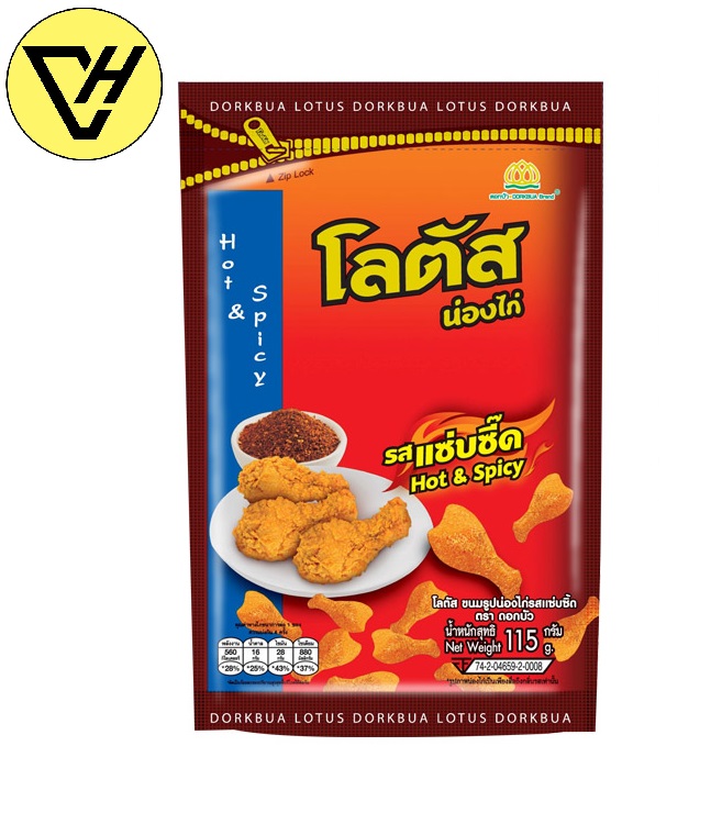 [HCM]Bánh Que Đùi Gà Vị Cay 115g