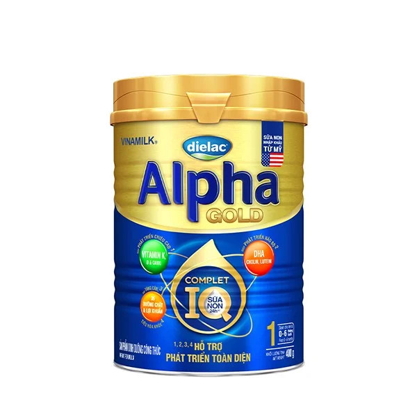 (Mẫu Mới) Sữa Bột Vinamilk Dielac Gold 1 800g.