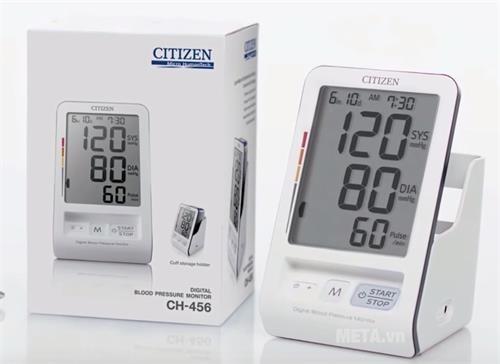 Máy đo huyết áp bắp tay Citizen CH-456