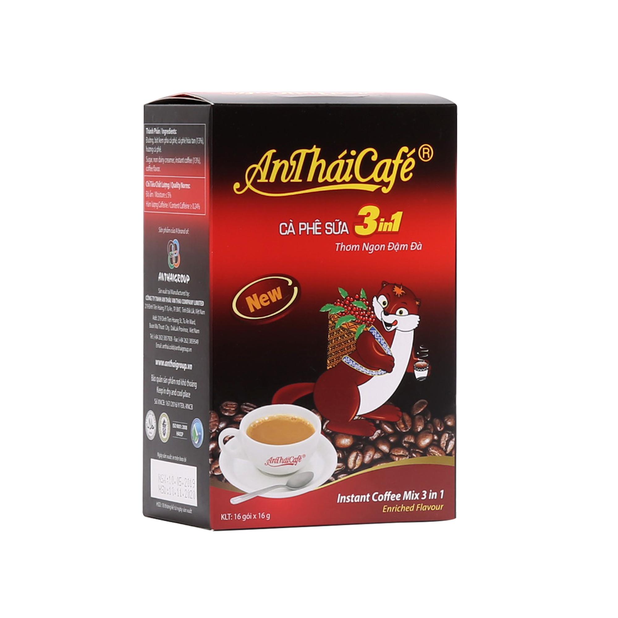 An Thai New Coffee (3 in 1) (Box of 16 Packs) - Antháicafé
