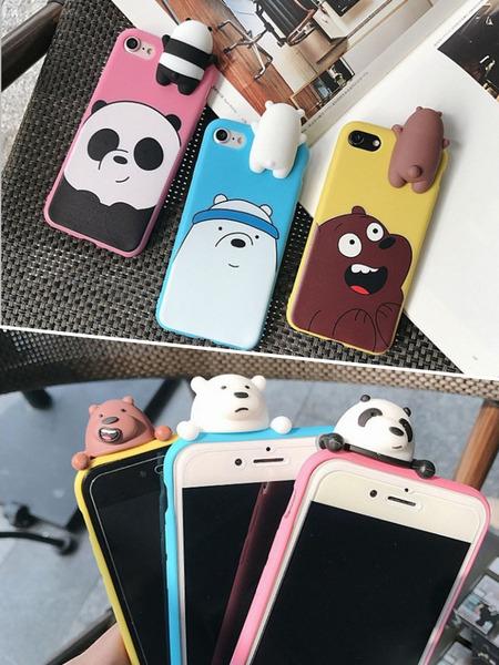 ỐP SILICON GẤU LEO