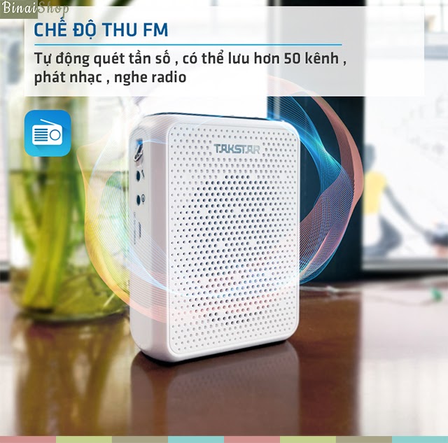 Máy trợ giảng không dây UHF Takstar E300W
