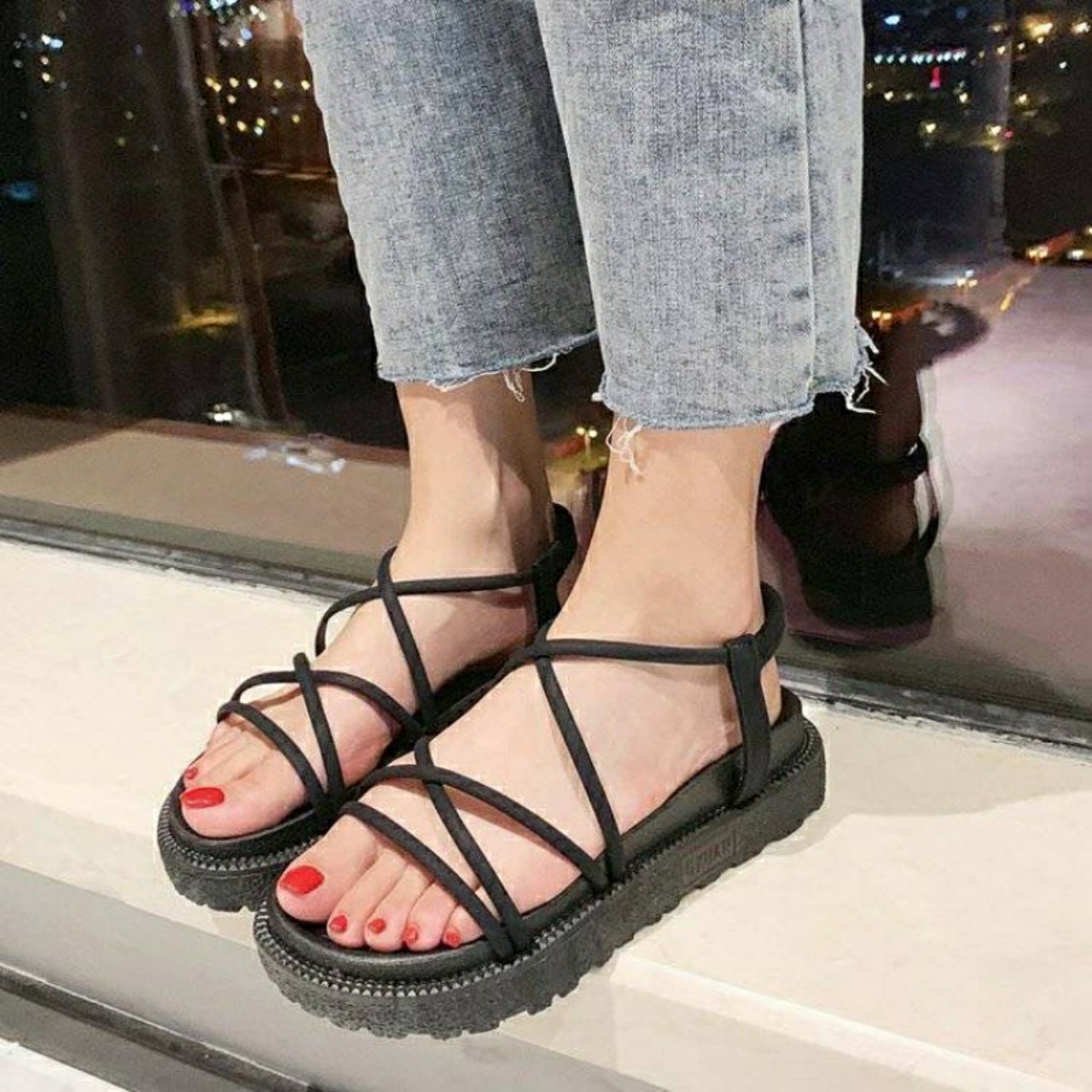 sandal nữ quai sợi mảnh B52