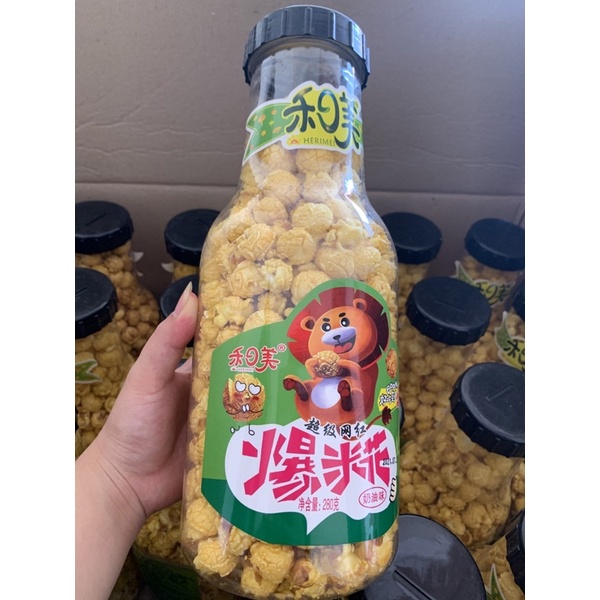 Chai bỏng ngô siêu to khổng lồ siêu hot- bắp rang bơ