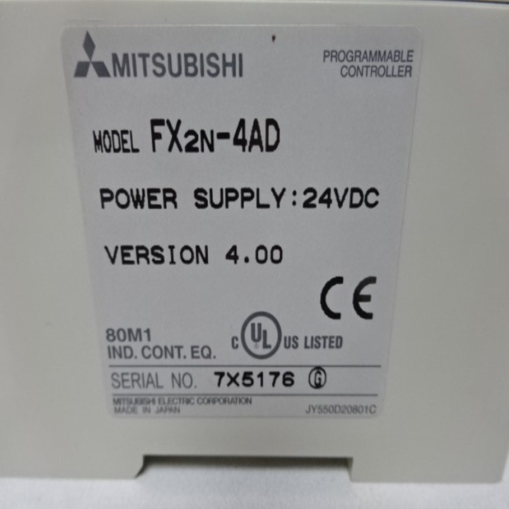 FX2N-4AD Bộ mở rộng PLC Mitsubishi