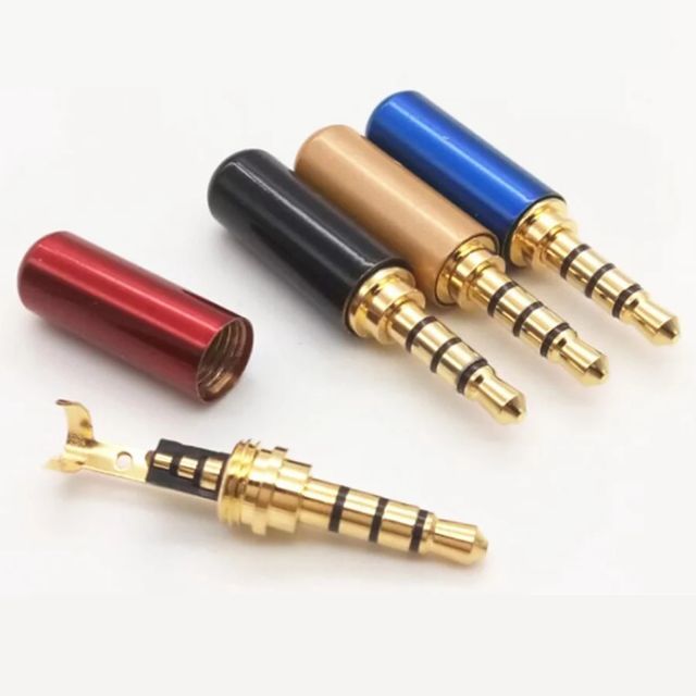 Jack hàn 3.5mm 4 chấu