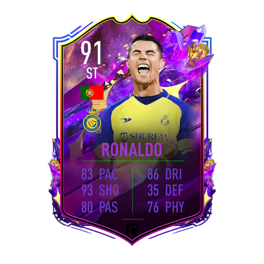 Móc khóa ronaldo icon - móc khóa mica in 2 mặt