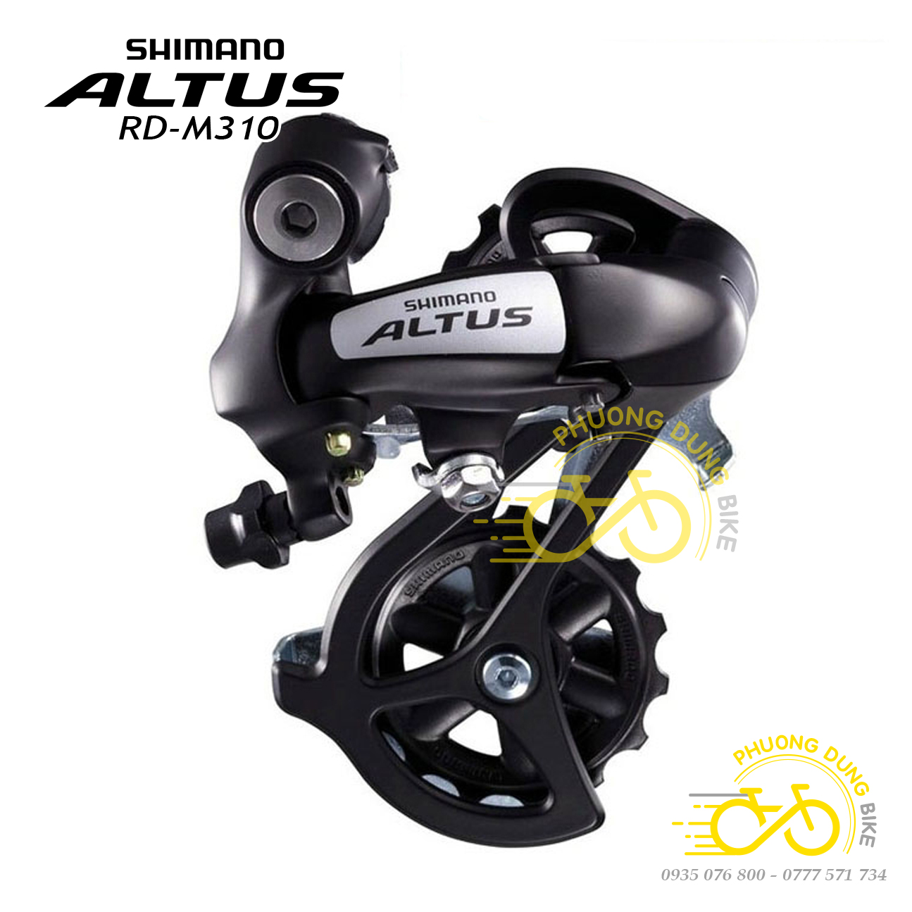 Củ cùi đề sau xe đạp shimano altus rd m310 7-8 speed - hàng chính hãng