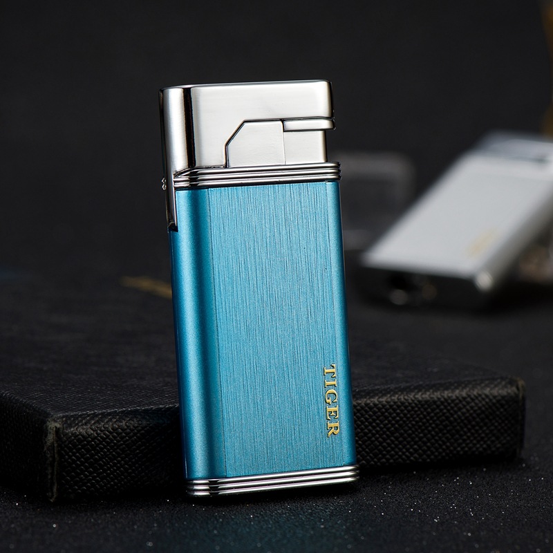 Bật Lửa Khè Siêu Mỏng Tiger 876 Lighter ( Xài Gas)