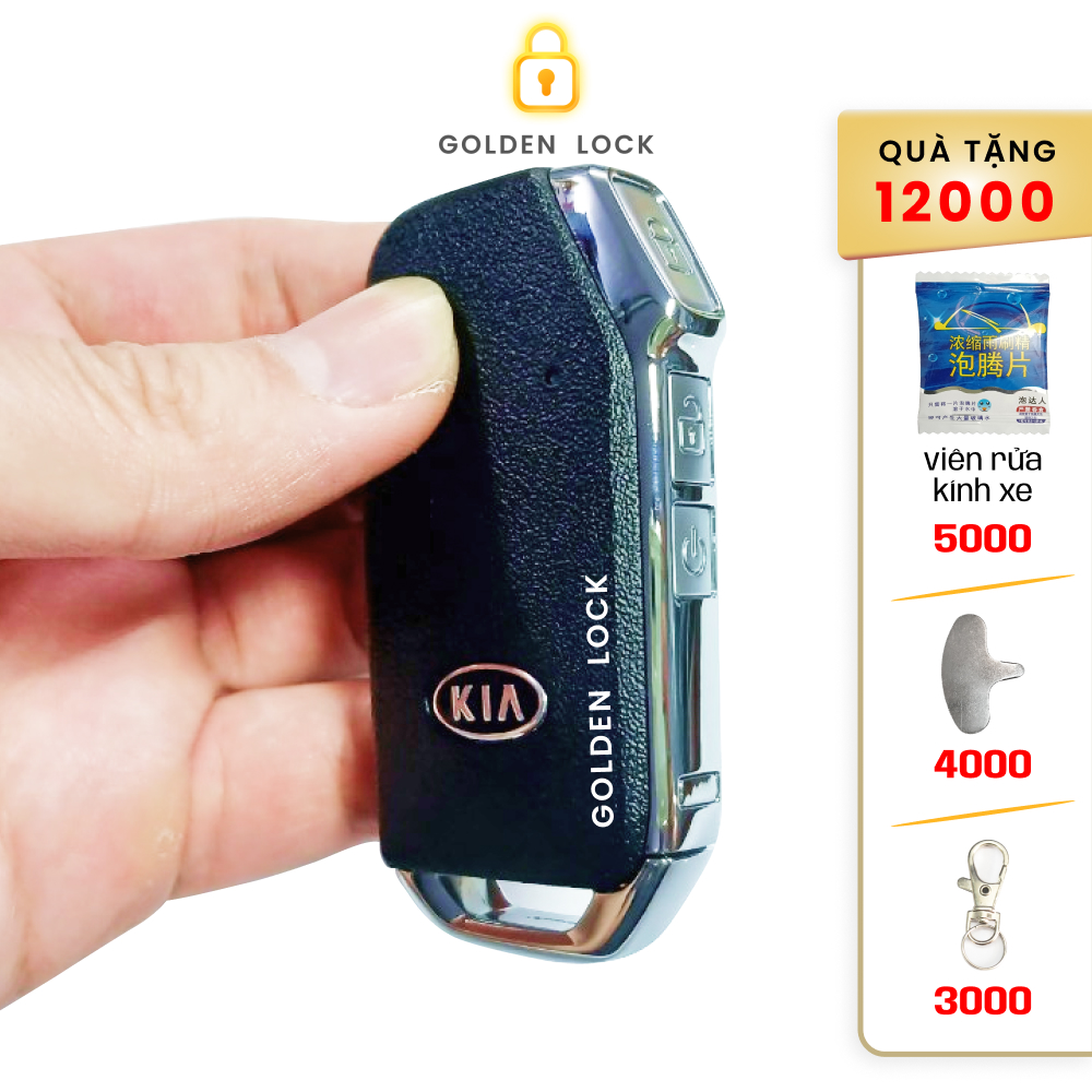 Vỏ smartkey 3 nút chìa khoá xe Kia Cerato 2019