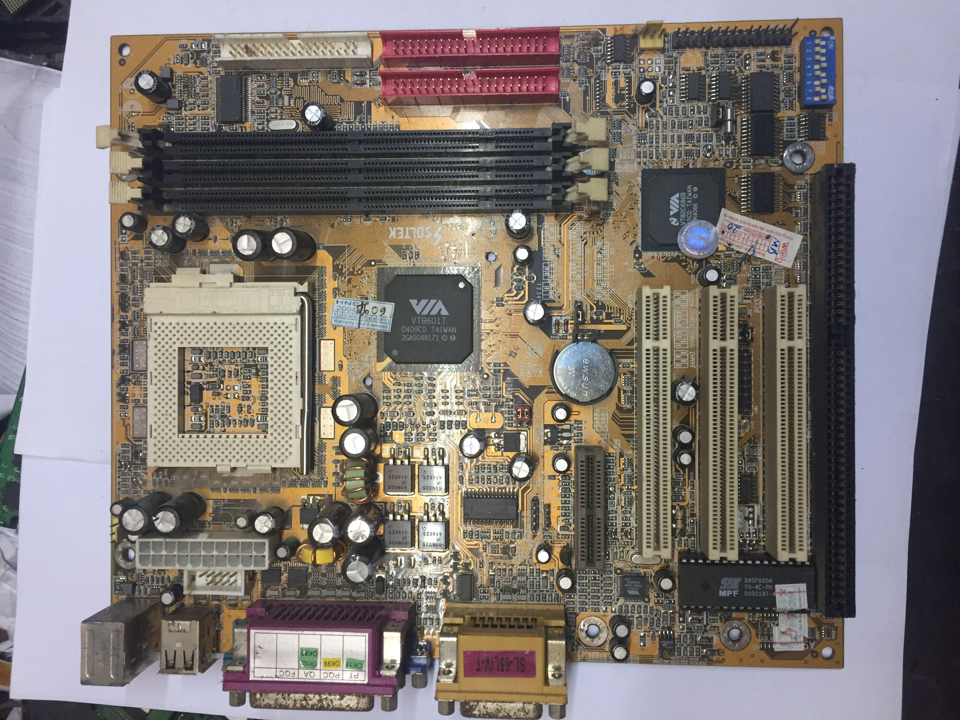 Bo mạch Mainboard Socket 370 Celeron Pentium3