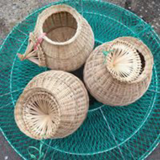 giỏ đựng cua cá đựng hoa hoặc trang trí decor
