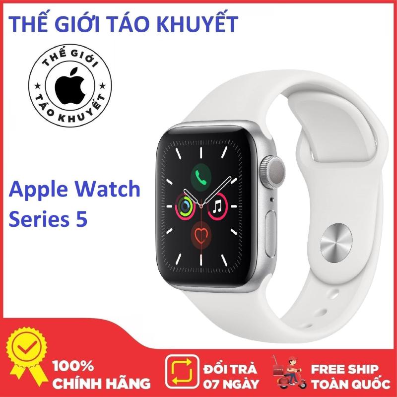 Đồng hồ Apple Watch Series 5 NHÔM - LTE - 40mm - Dây cao su - Nguyên SEAL Mới 100% - Bảo hành 12 tháng - Thế Giới Táo Khuyết