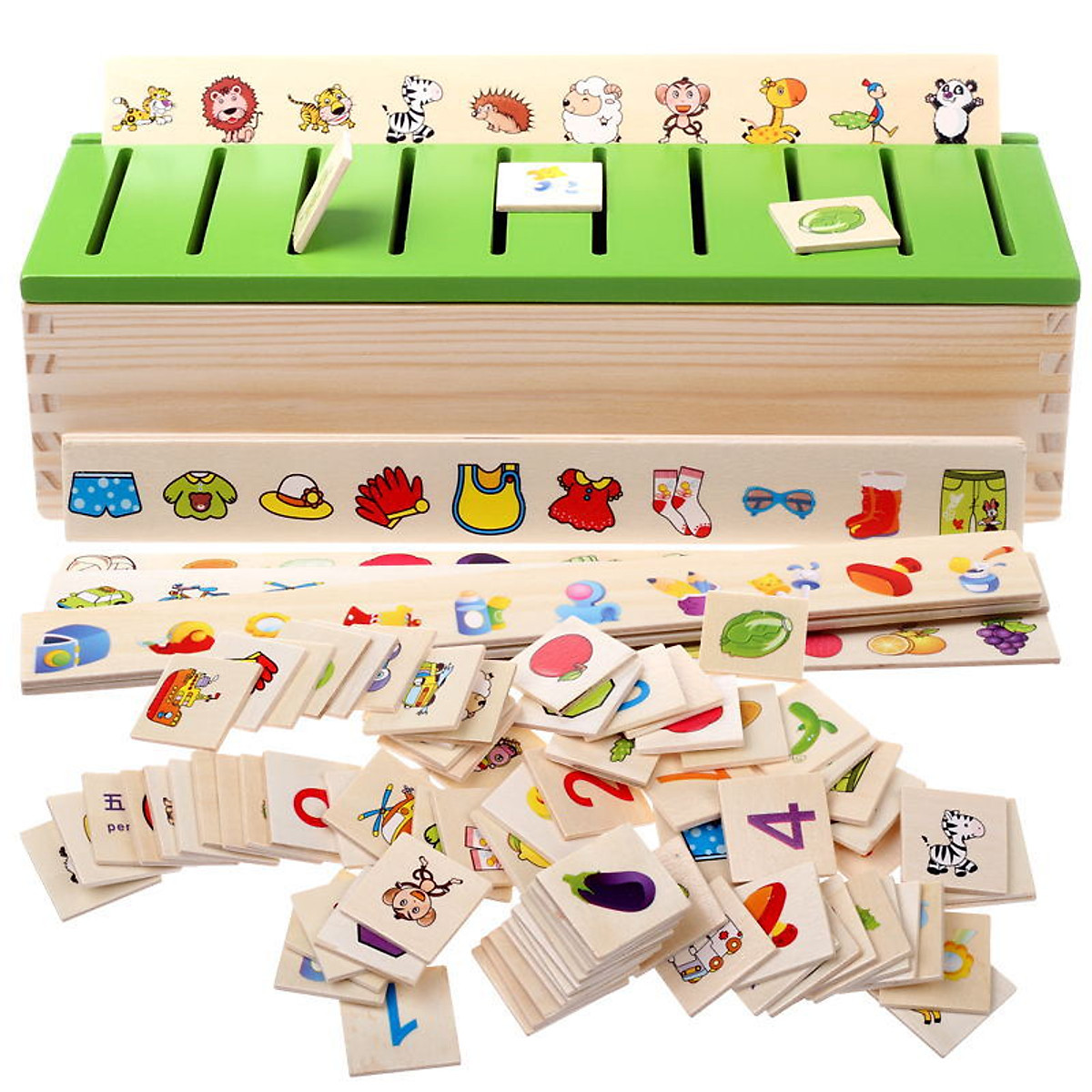 Toy set drop shaped multi-thread helps develop intelligence