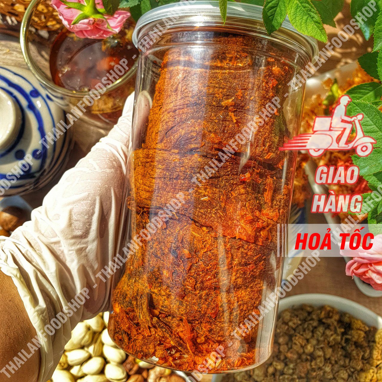 Khô Bò Miếng Tứ Xuyên - Hộp 300gr