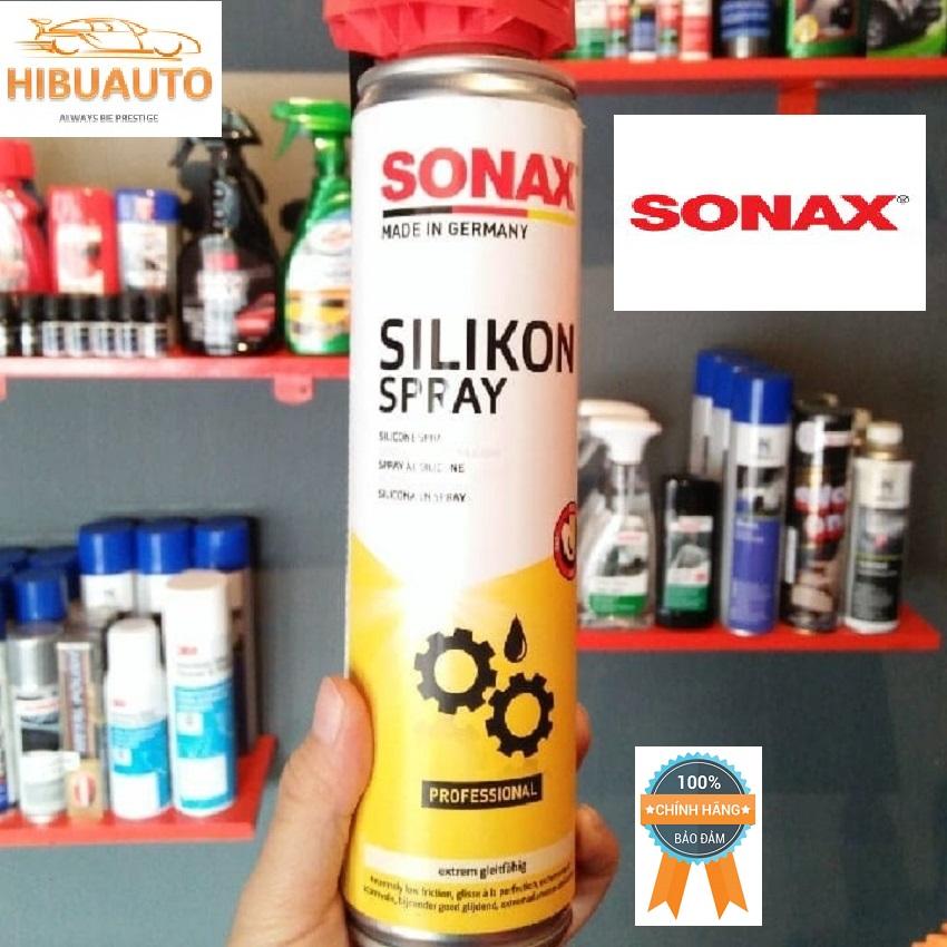 [HCM]Chai Xịt Silicone Spray With EasySpray Sonax 348300