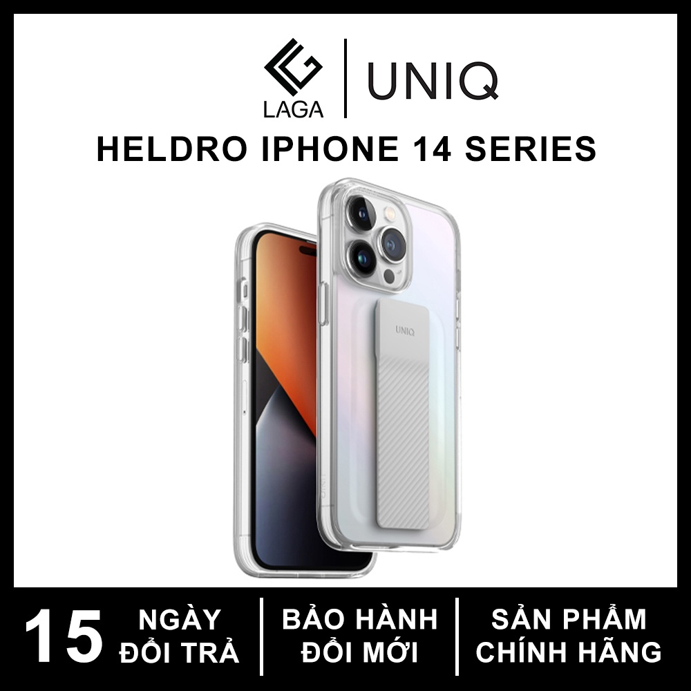 Ốp Lưng UNIQ Heldro Mount iPhone 14 Pro Max / 14 Pro / 14 Plus / 14 / 15 Plus