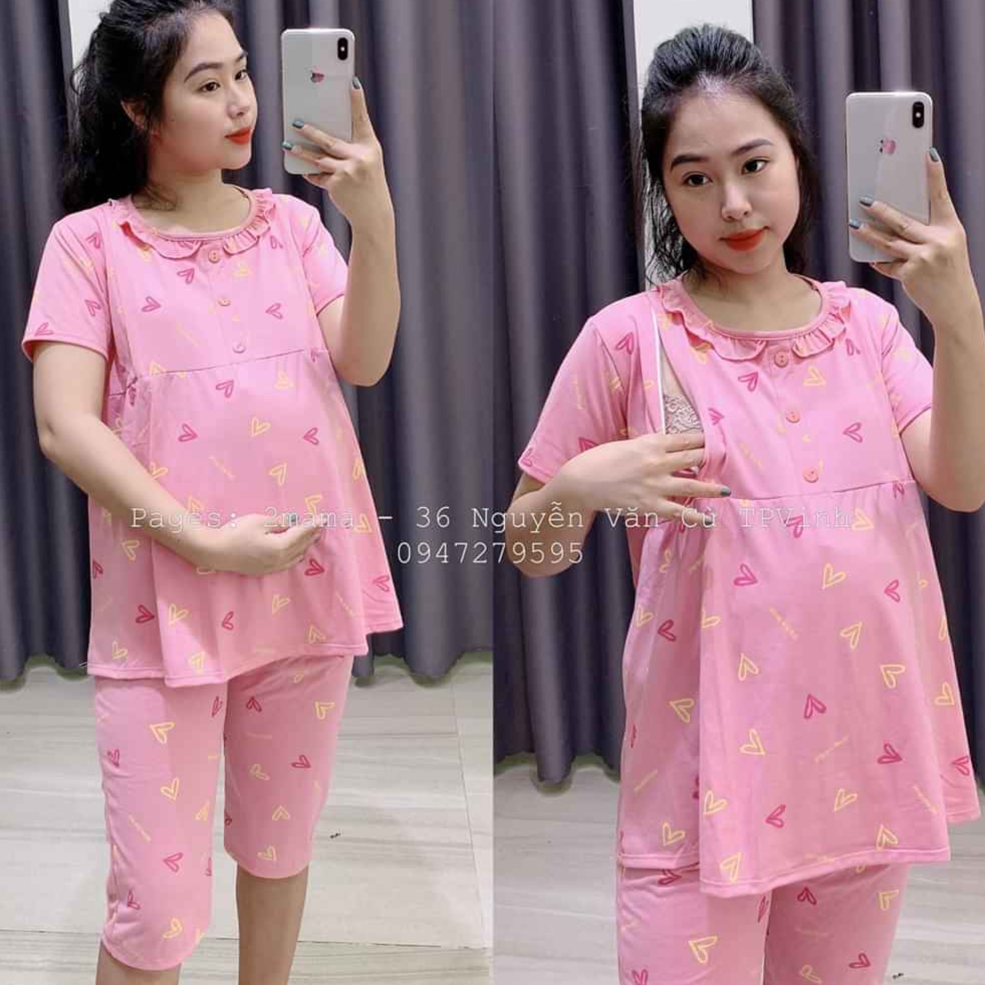 BỘ ĐỒ BẦU ĐẸP KẾT HỢP SAU SINH