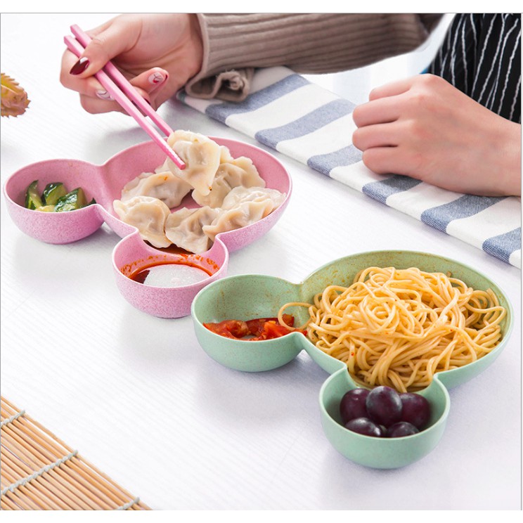 [SỈ SLL] - Tô hình chuột Mickey lúa mạch cho bé
