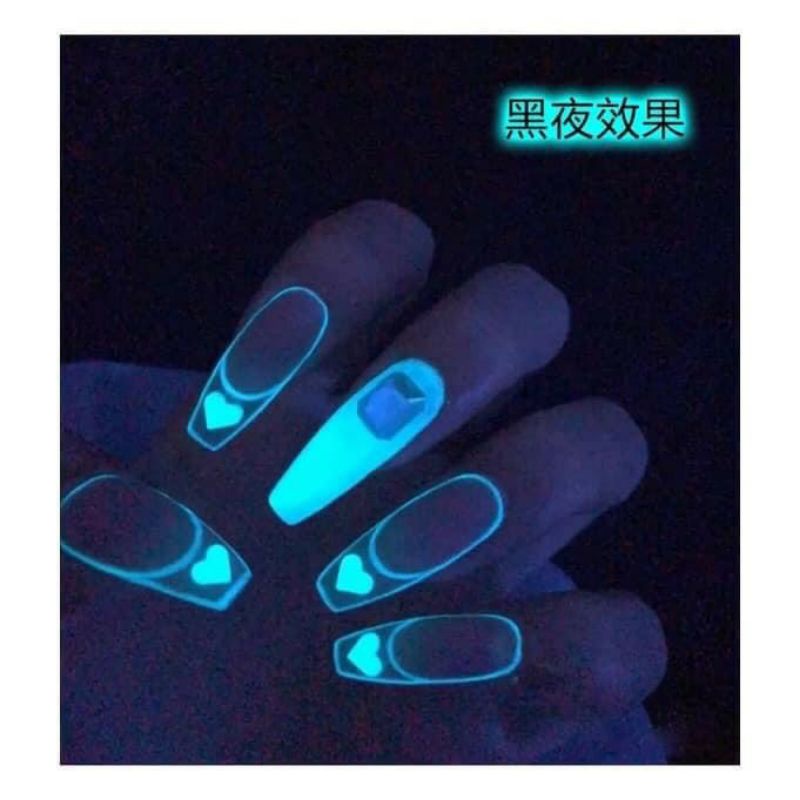 Top Dạ Quang phát sáng (Dùng được cho mọi nền màu sơn gel)