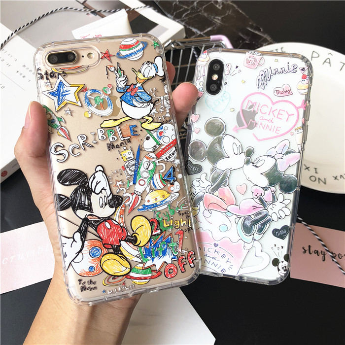 Ốp Lưng Silicon Chống Sốc Mickey