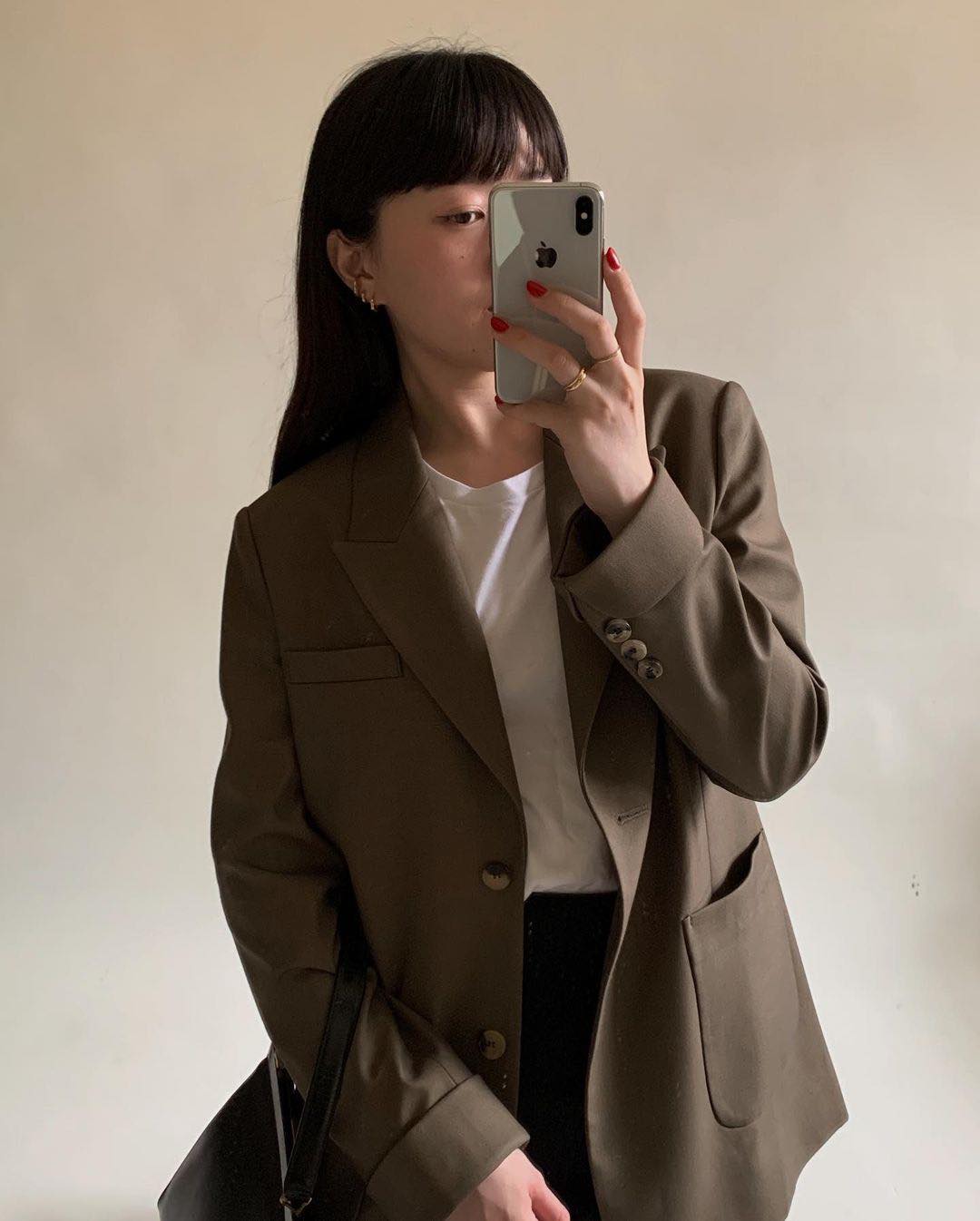 Mushie Studio Áo Khoác Blazer - Perse Blazer