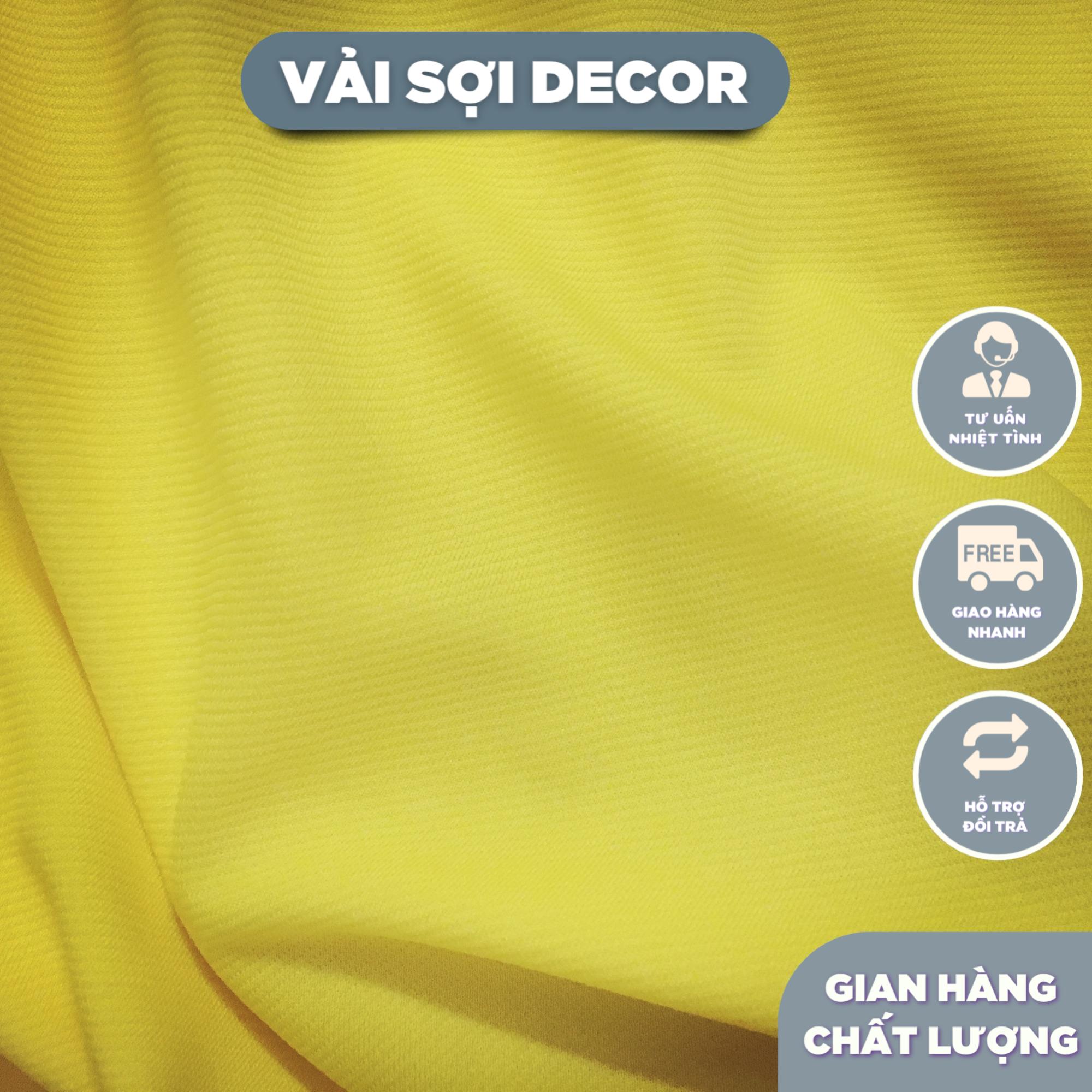 Vải phông nền màu vàng cúc  ( 1 m dài x 1,6 m )