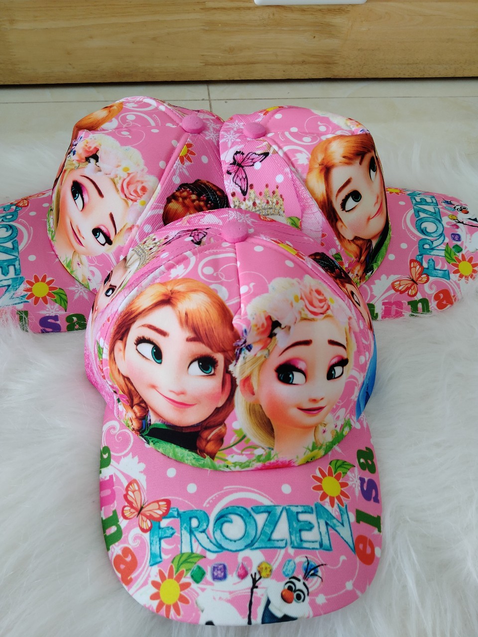Mũ elsa cho bé gái